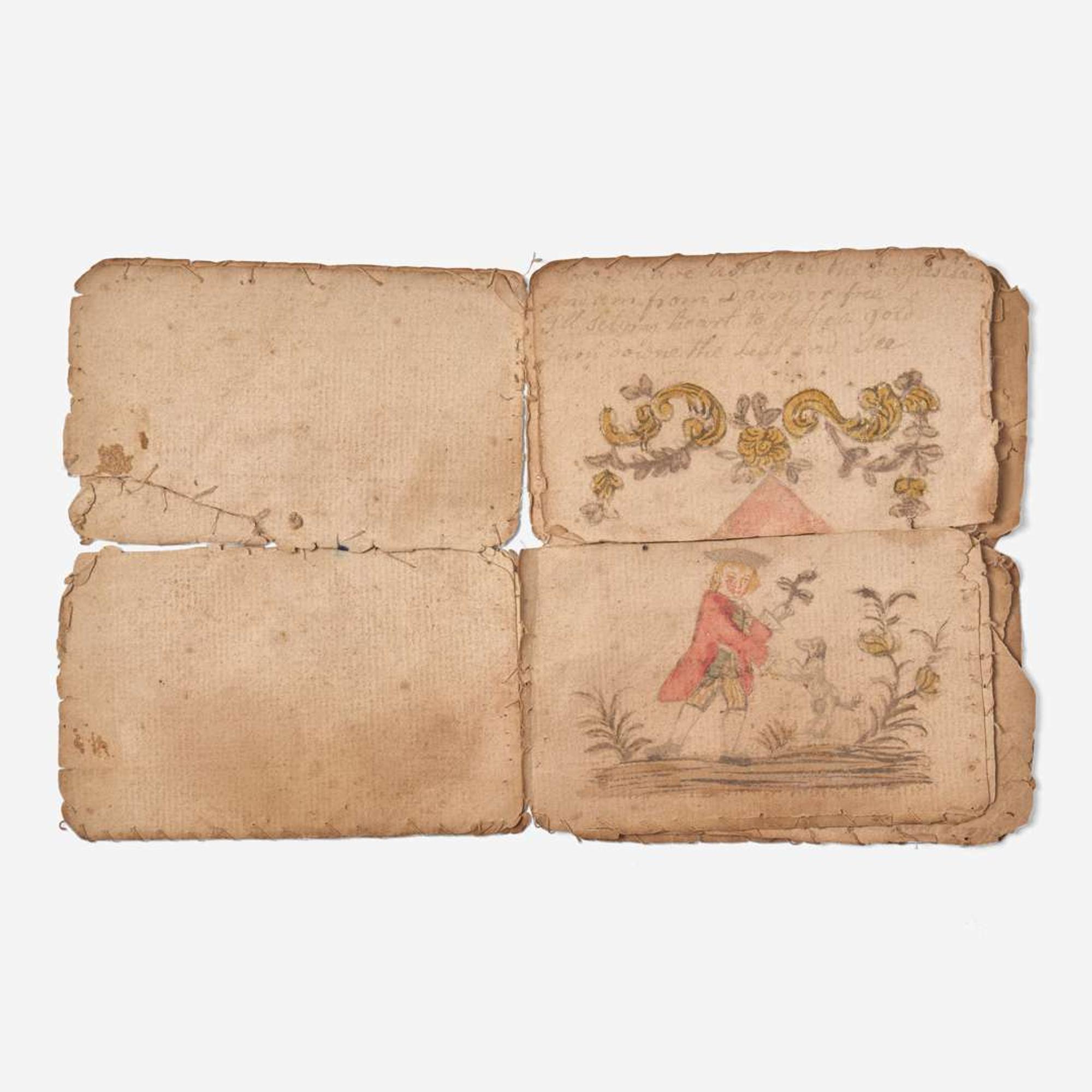 A metamorphosis from the Grubb and Buckley Families Dated "1788"