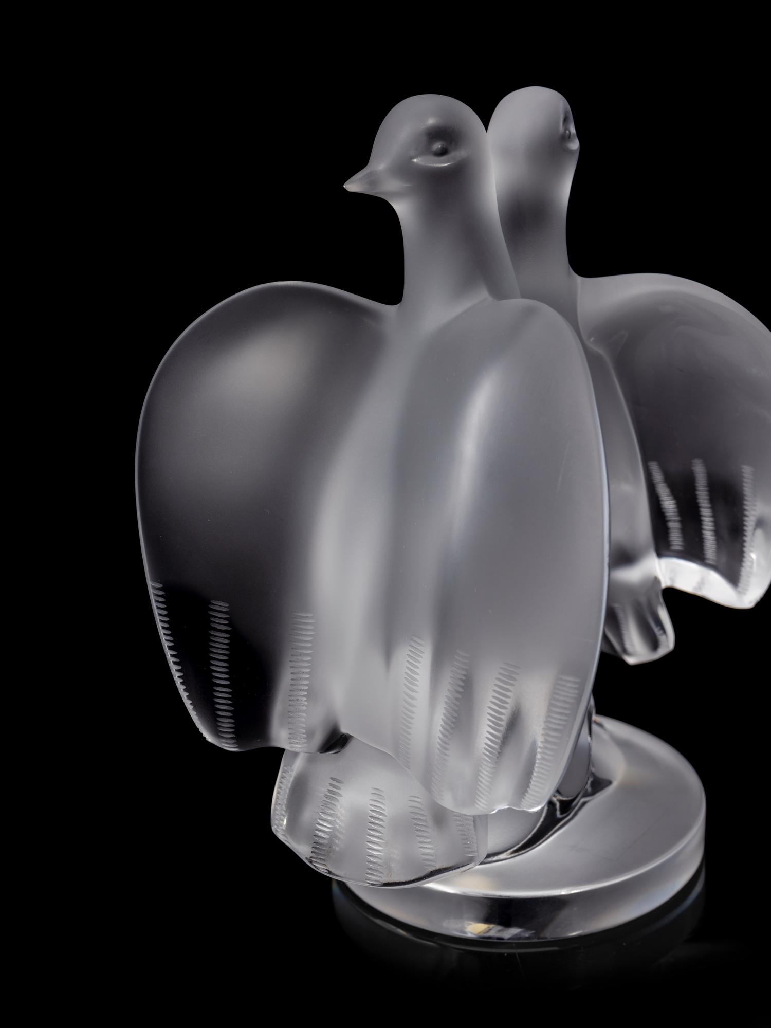A Lalique Ariane Figural Group