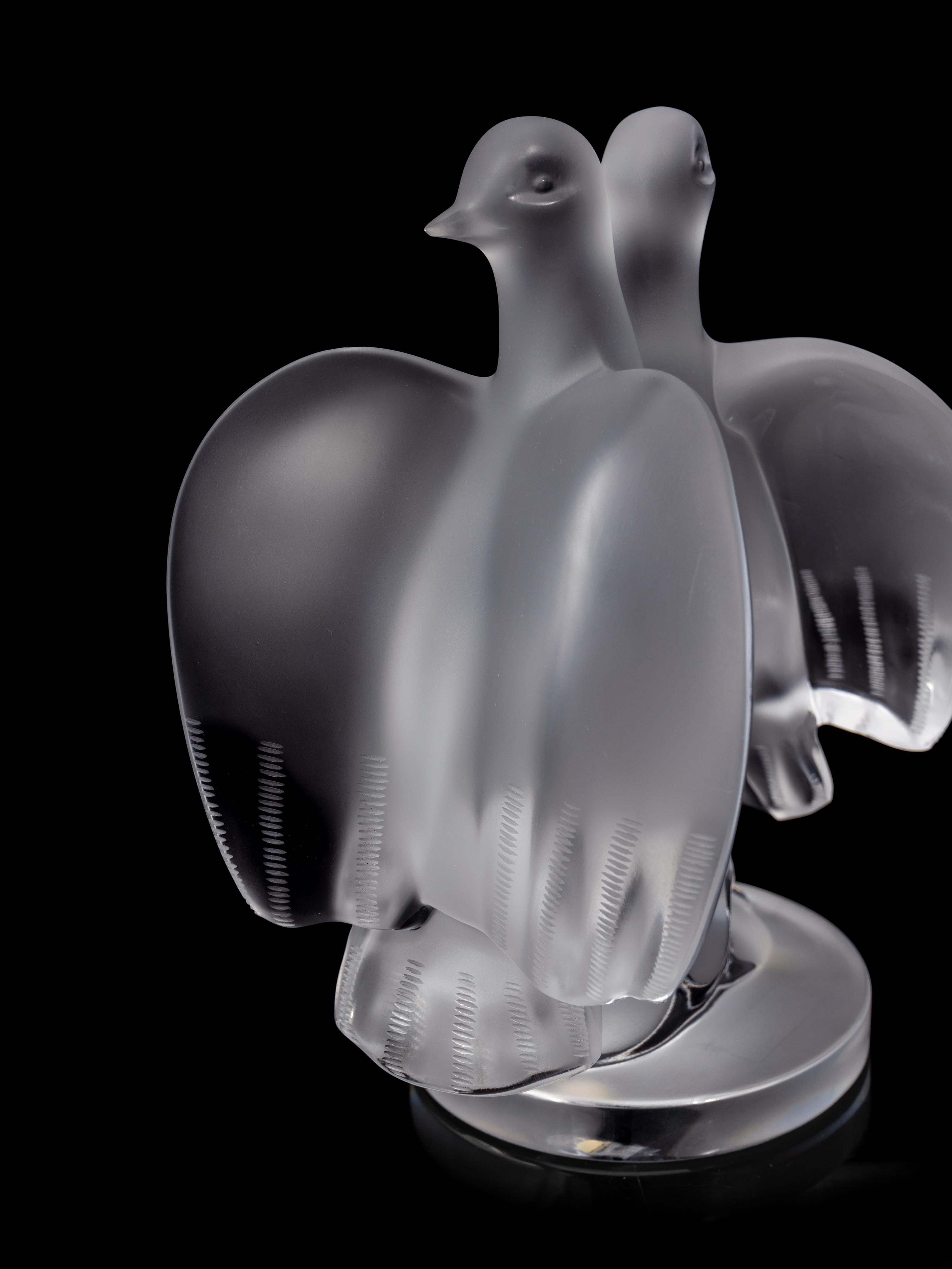 A Lalique Ariane Figural Group