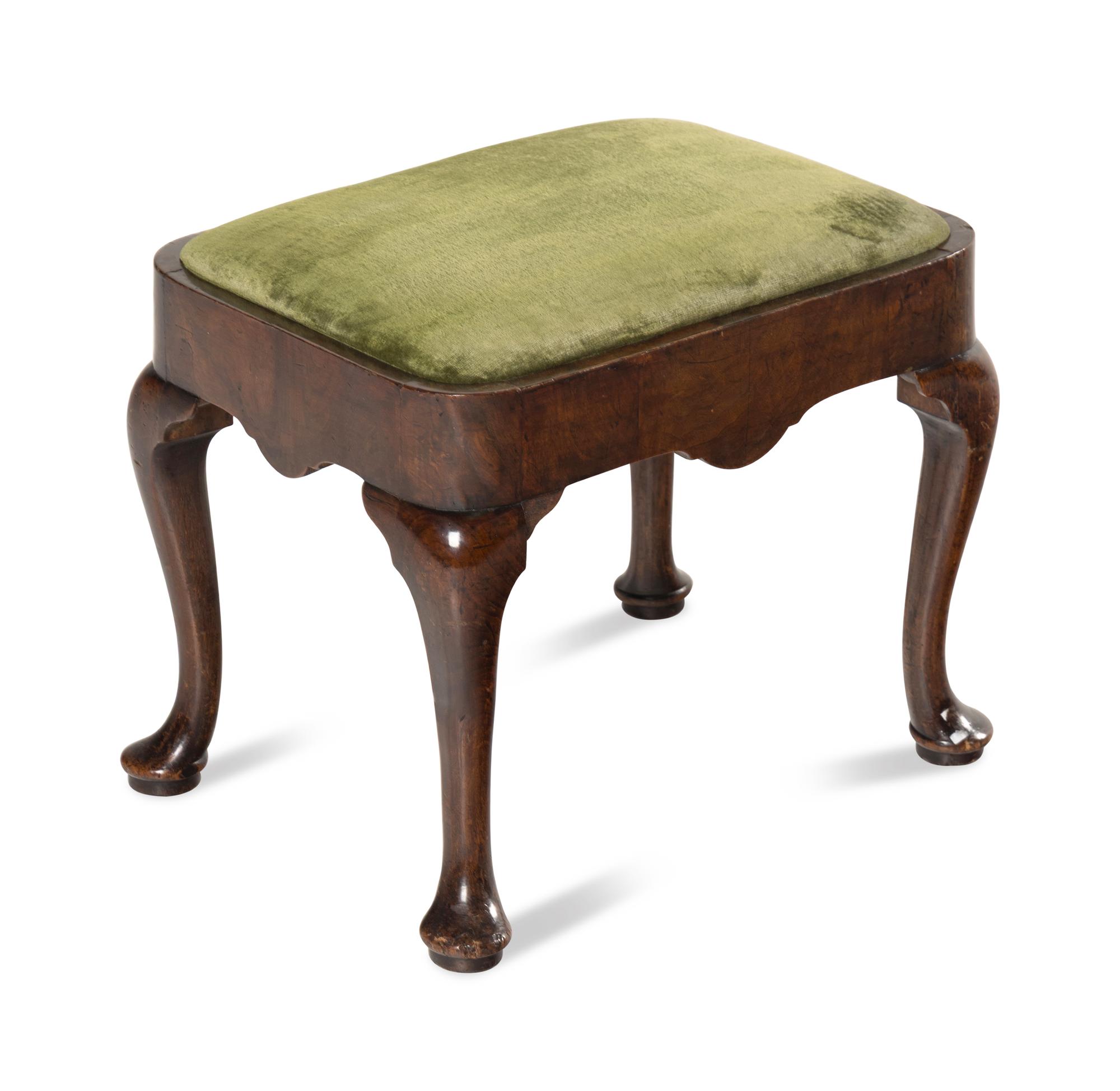 A George I Style Walnut Stool