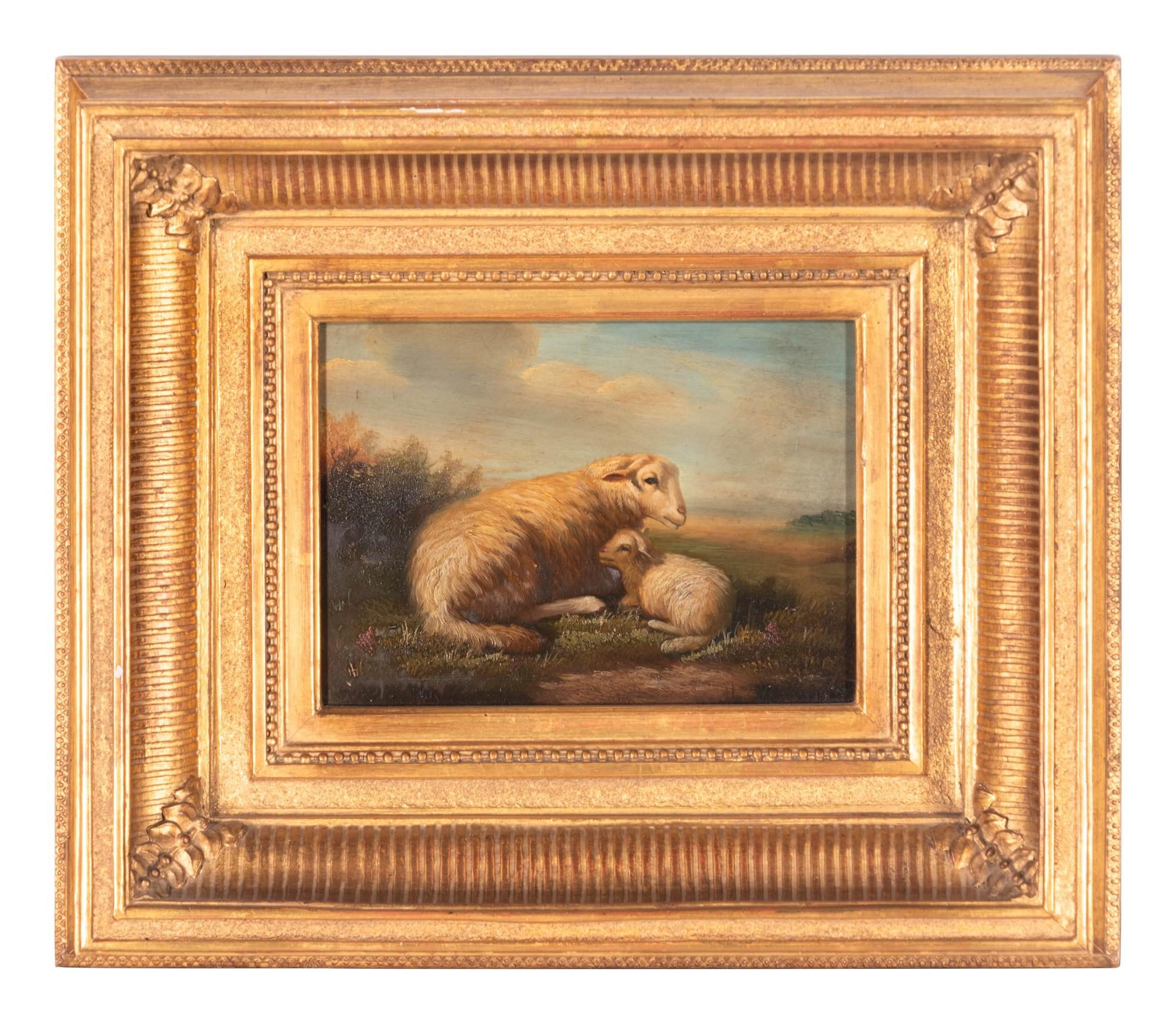 Sheep and Rabbits (a pair of works)