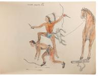 Rosebud Agency Sketchbook, by "Jack"