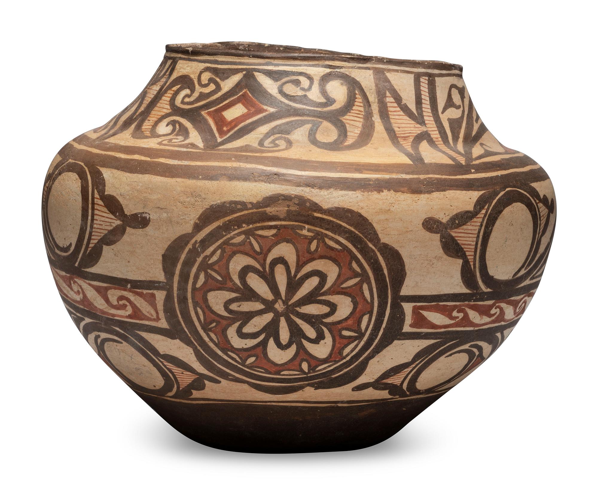 Zuni Pottery Olla