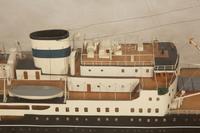 A Post-War Board Room Model of a Passenger Cargo Motor Ship, c. 1950s — 20th Century