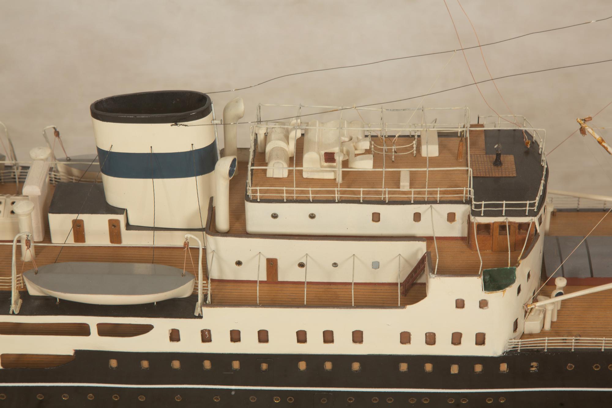A Post-War Board Room Model of a Passenger Cargo Motor Ship, c. 1950s — 20th Century