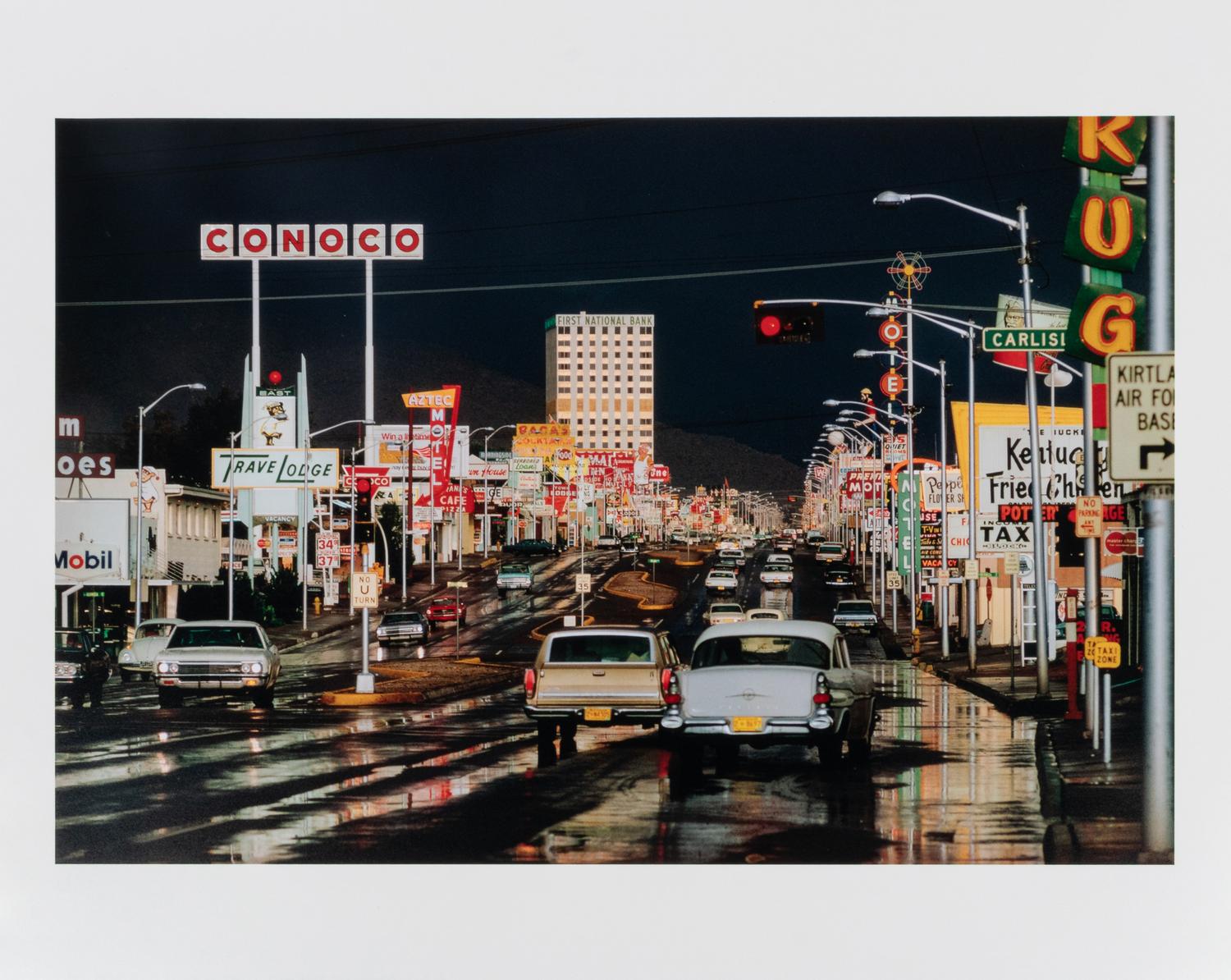 Ernst Haas (1921-1986) Route 66, Albuquerque, New Mexico, 1969