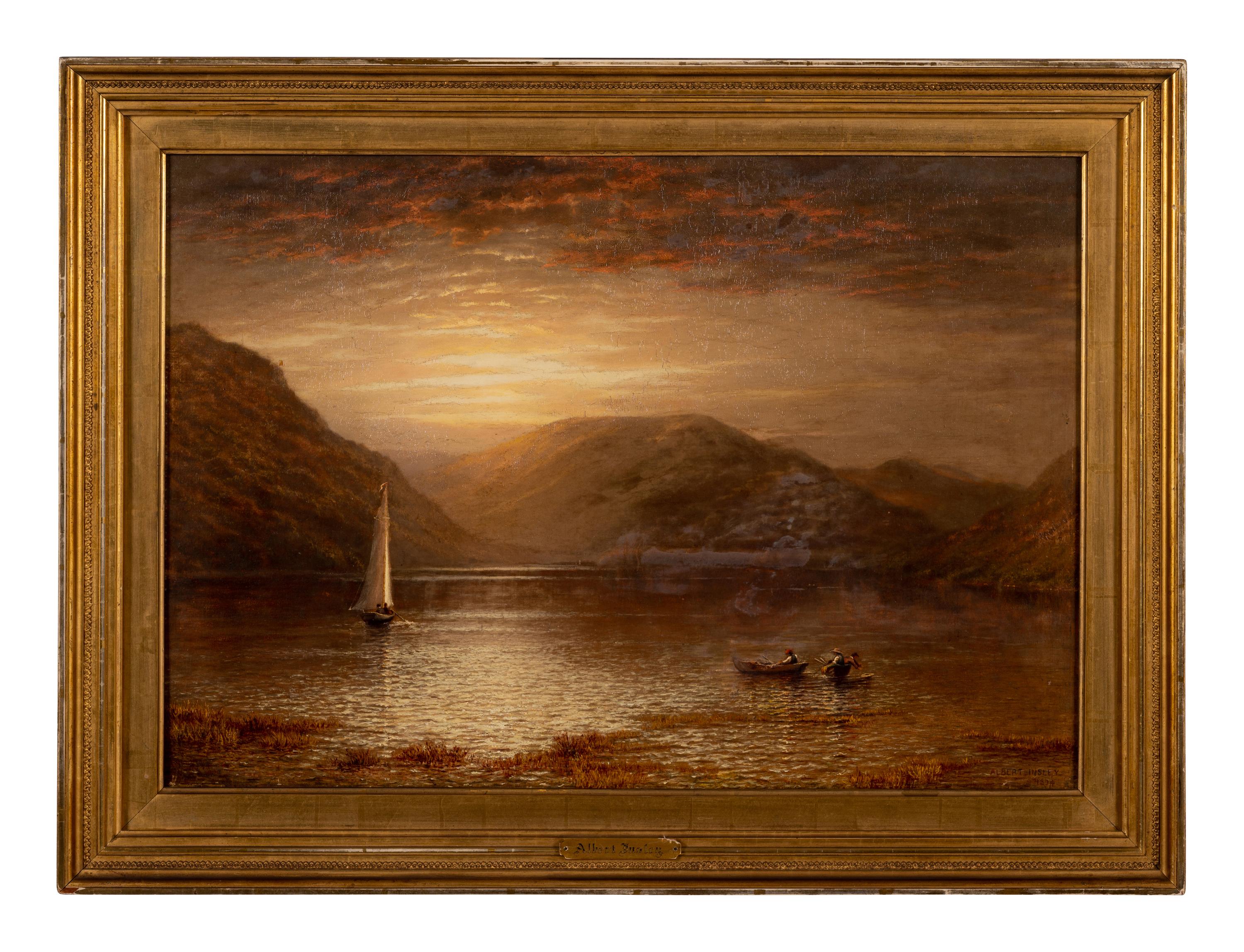 Boats on a Lake