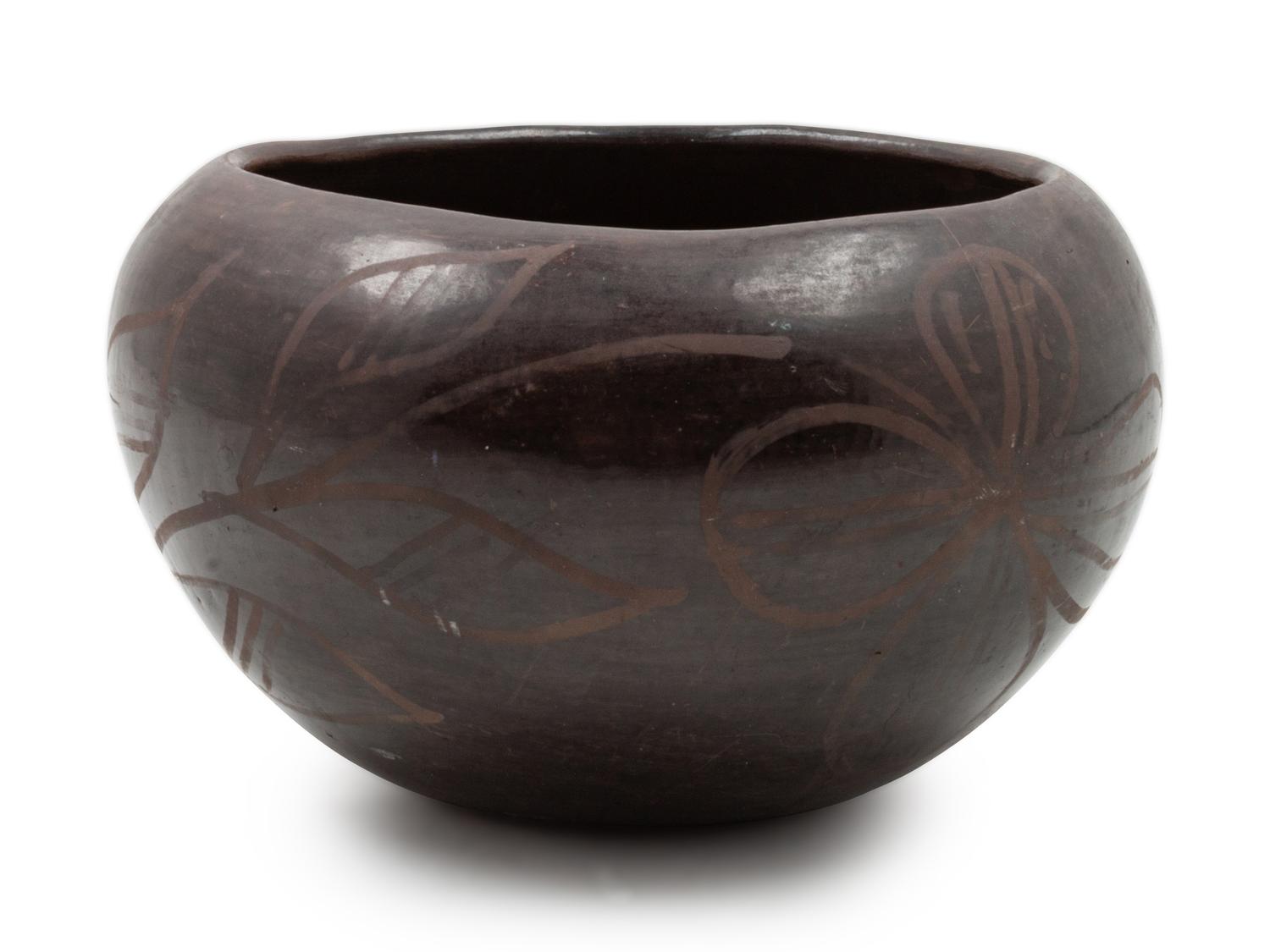 Santo Domingo Blackware Bowl