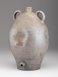 A Twin-Handled Stoneware Cooler