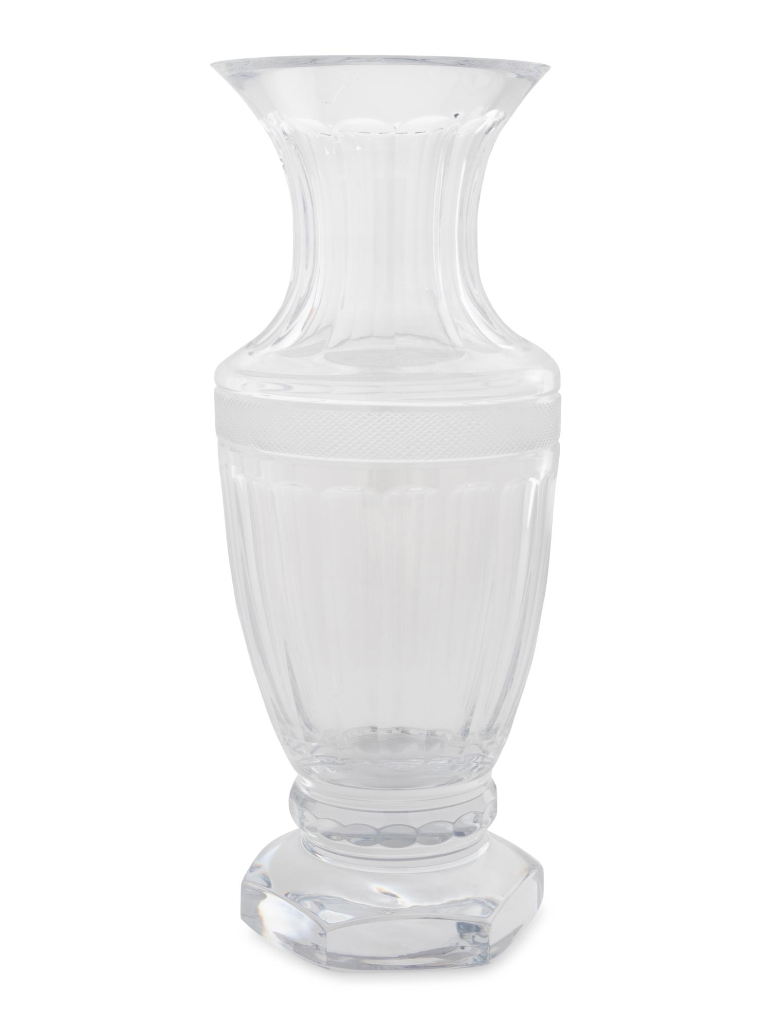 A Large Rogaska Glass Vase