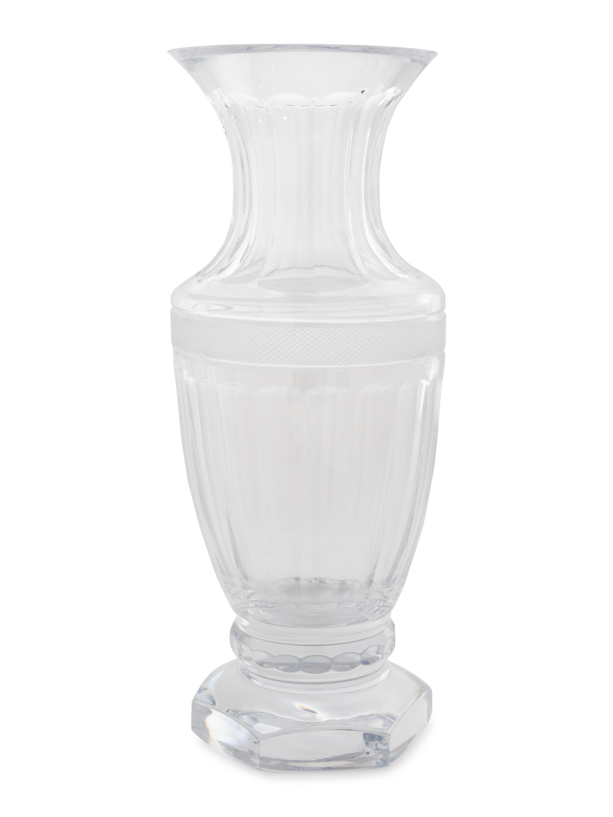 A Large Rogaska Glass Vase