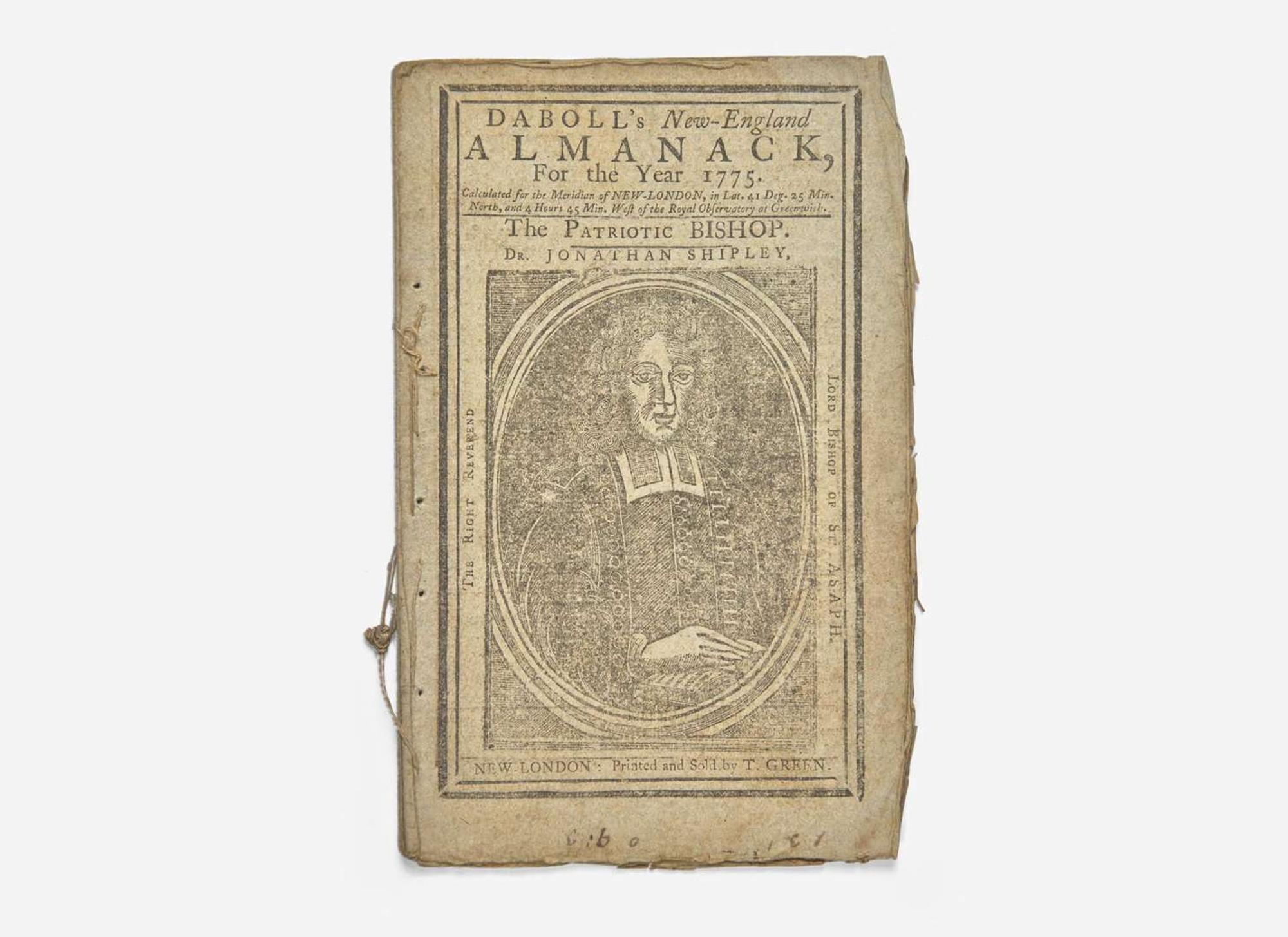 [American Revolution] Daboll, (Nathan): Daboll's New-England Almanack, For the Year 1775...