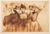 Three Working Girls Out for Lunch