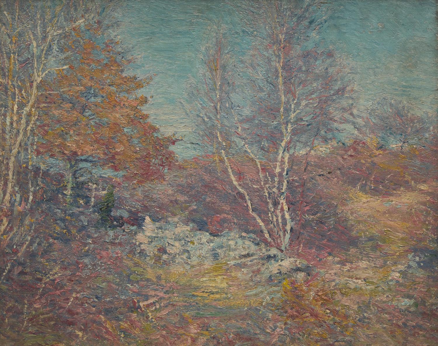 Autumn Birches, Old Lyme, Conn. , c. 1915