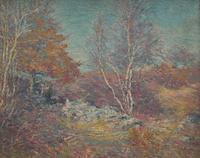 Autumn Birches, Old Lyme, Conn. , c. 1915
