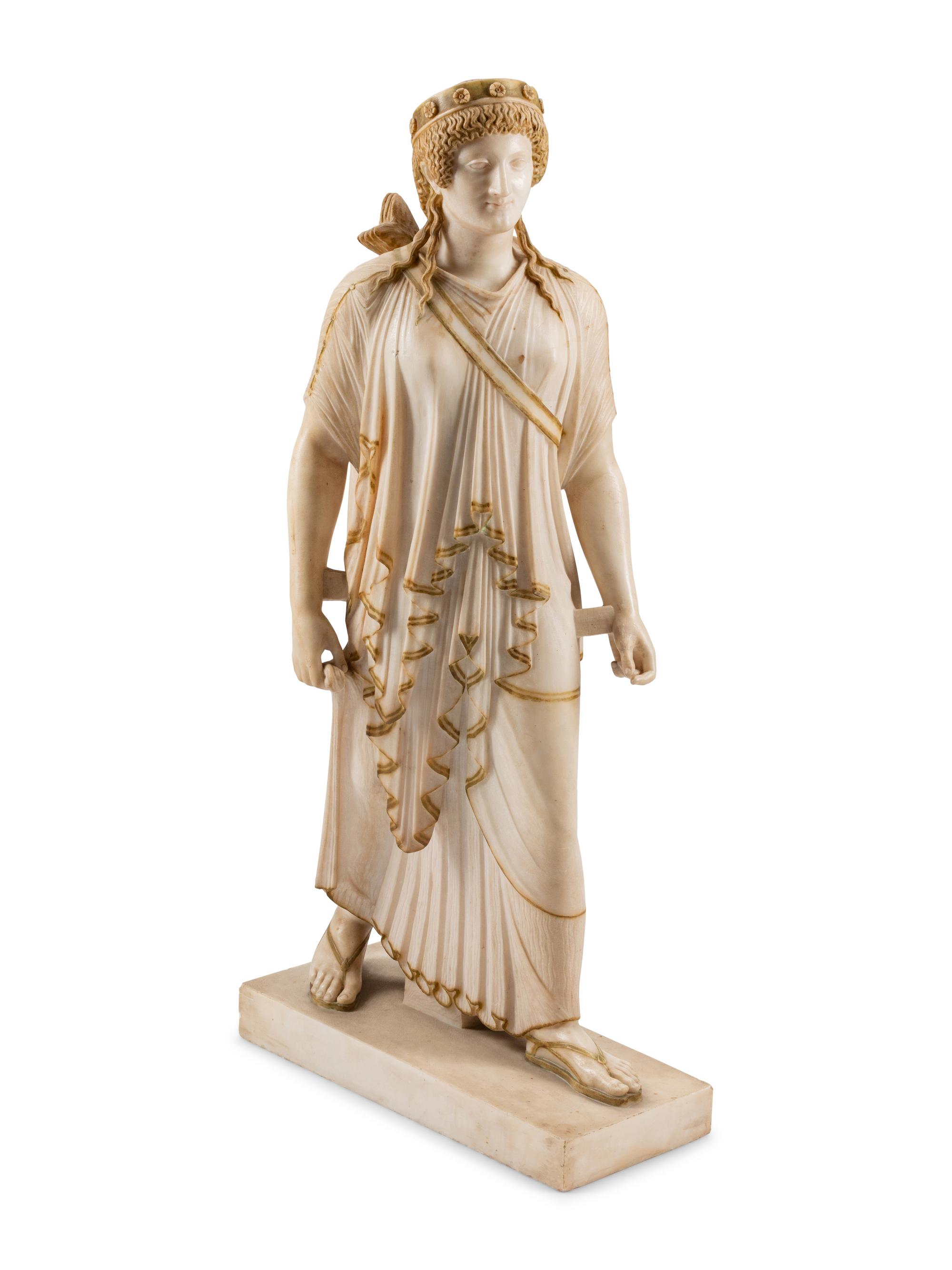 A French Neoclassical Marble Figure