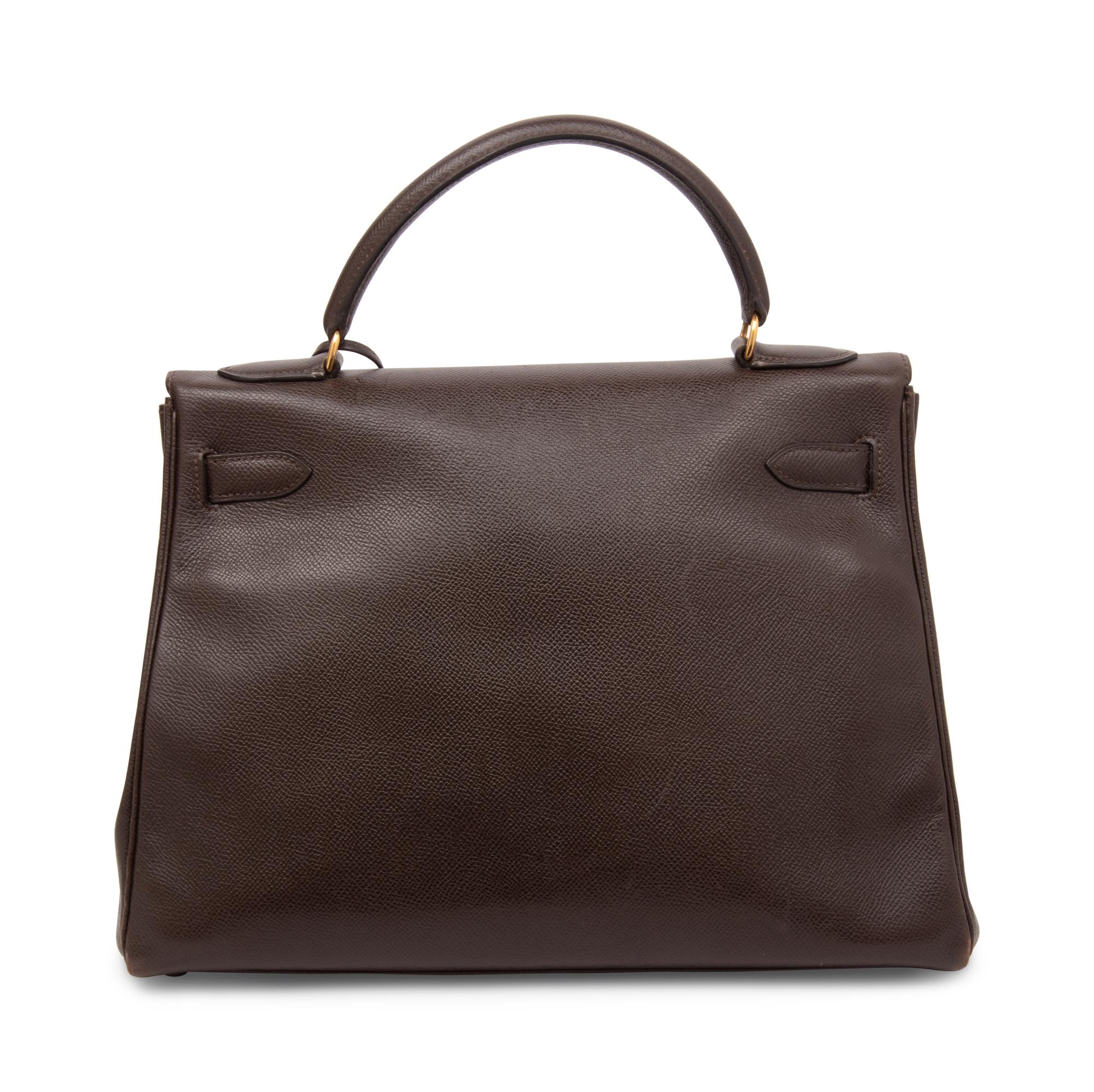 Hermès, Dark Brown Kelly 32