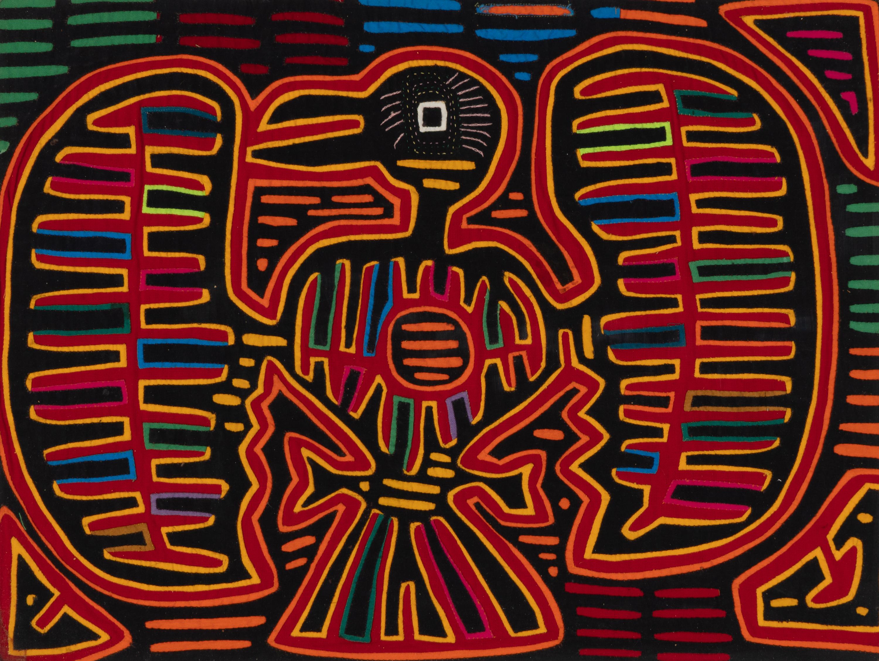 Anonymous Guna Person (Guna, 20th Century) — A Group of Three Mola Textiles
