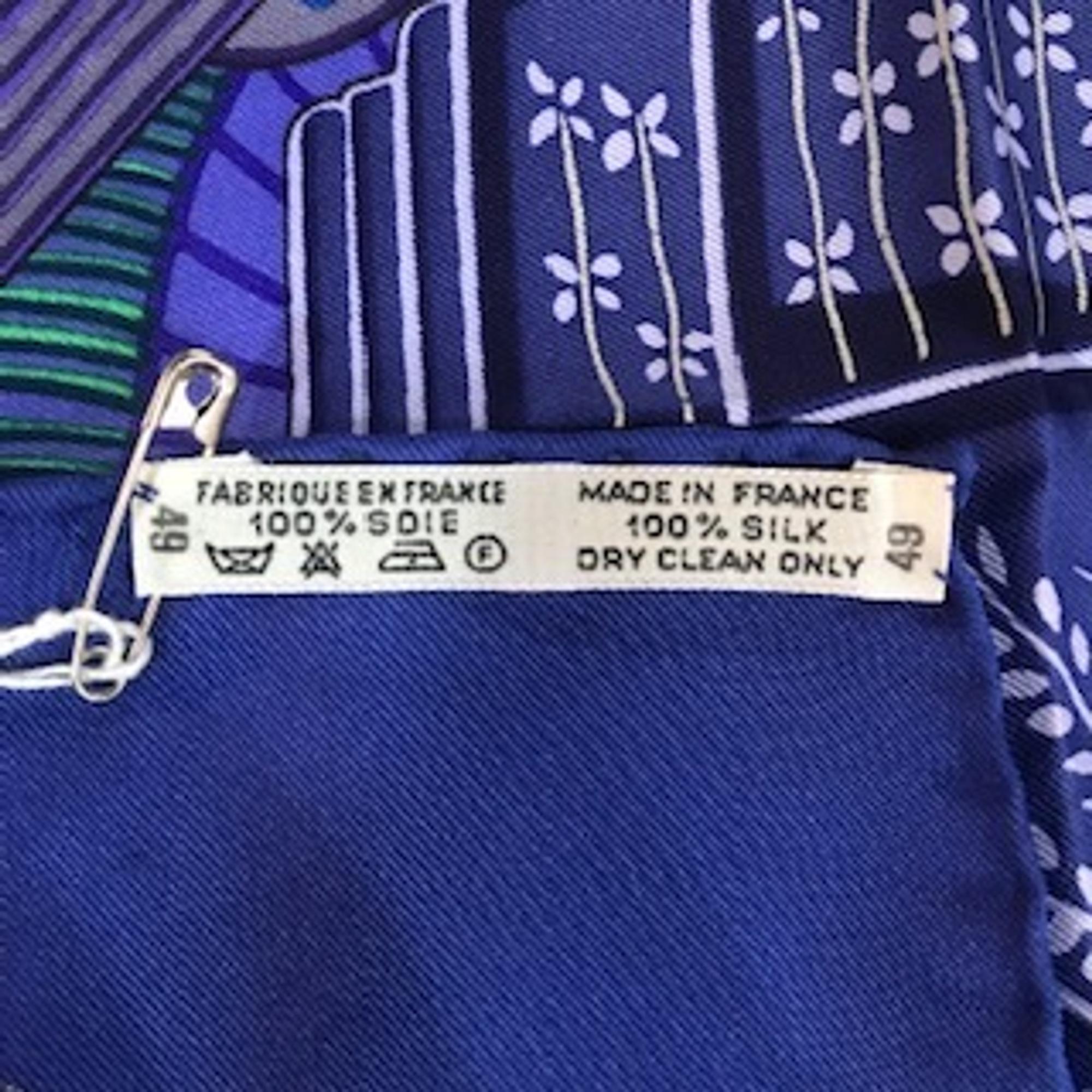 Hermès 90cm Silk Scarf
