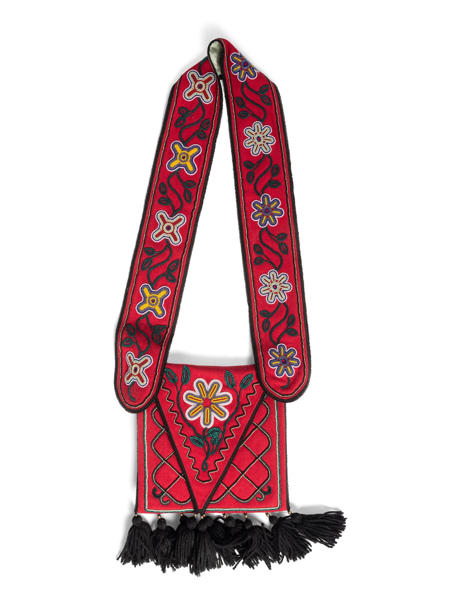 Beaded Bandolier Bag, 2003