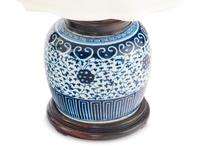 A Pair of Chinese Blue and White Porcelain Jars