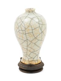 A Chinese Ge-Type Vase, Meiping
