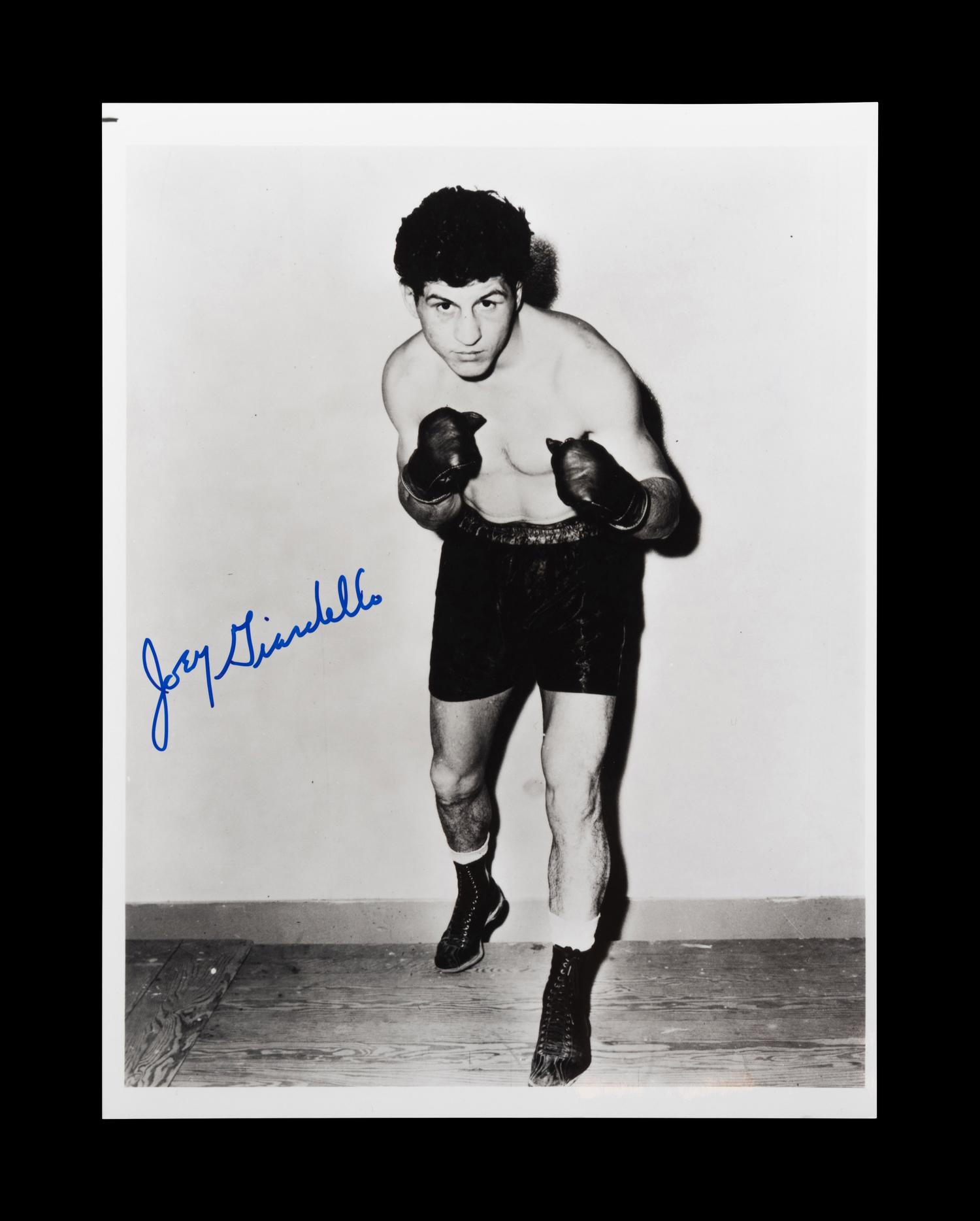 A Group of 29 Autographs from 20th Century Boxing Champions and Notables,