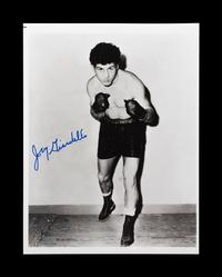 A Group of 29 Autographs from 20th Century Boxing Champions and Notables,