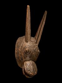 A Mossi Wood Mask