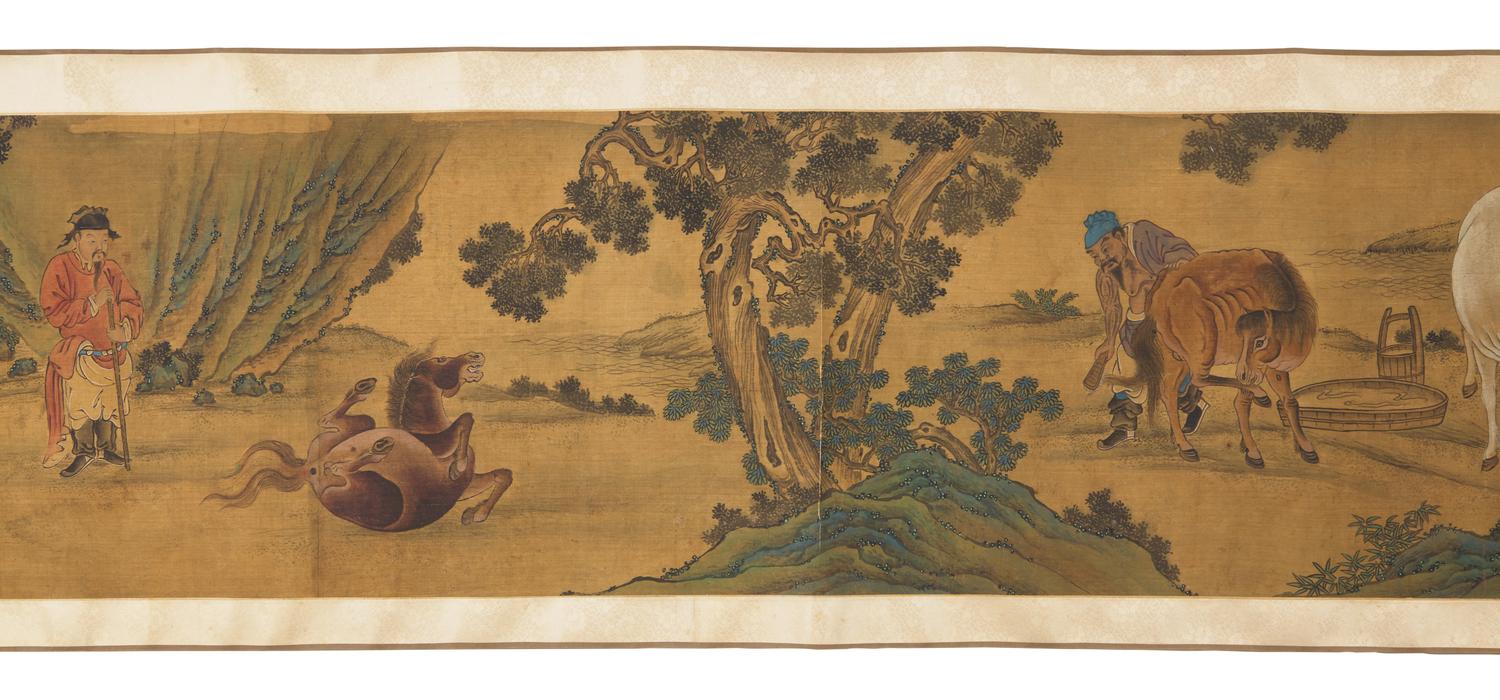 After Zhao Mengfu (1254-1322) 赵孟頫（款）