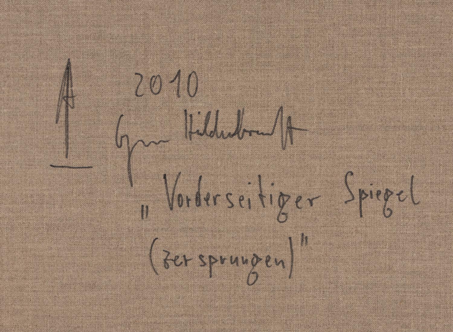 Vordersietger Spiegel (fer spruegen) or Ruckseite des breiten Spiegels , 2010