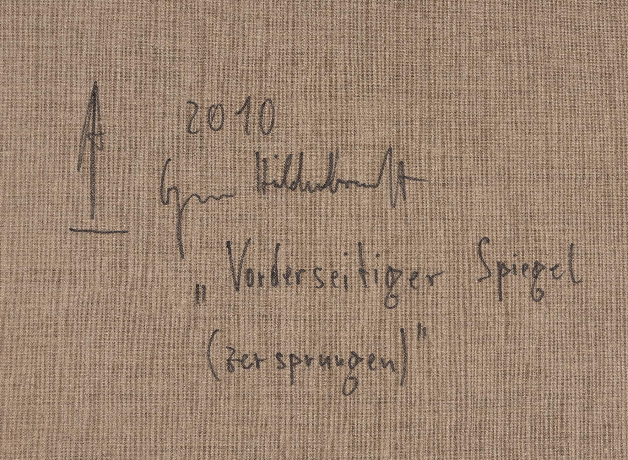 Vordersietger Spiegel (fer spruegen) or Ruckseite des breiten Spiegels , 2010