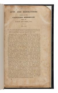 [Civil War - Georgia]. A group of 6 titles, comprising:
