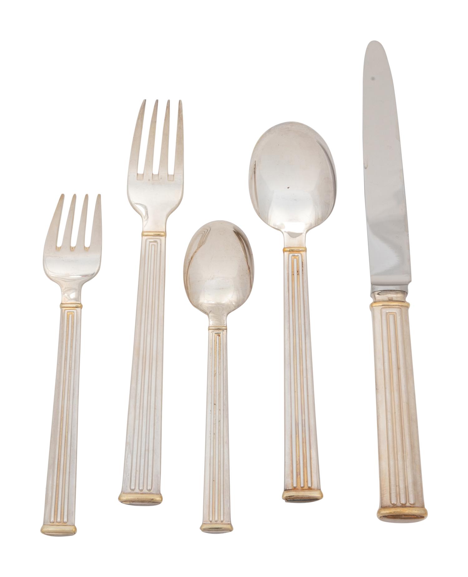 A Christofle Flatware Service for Eight