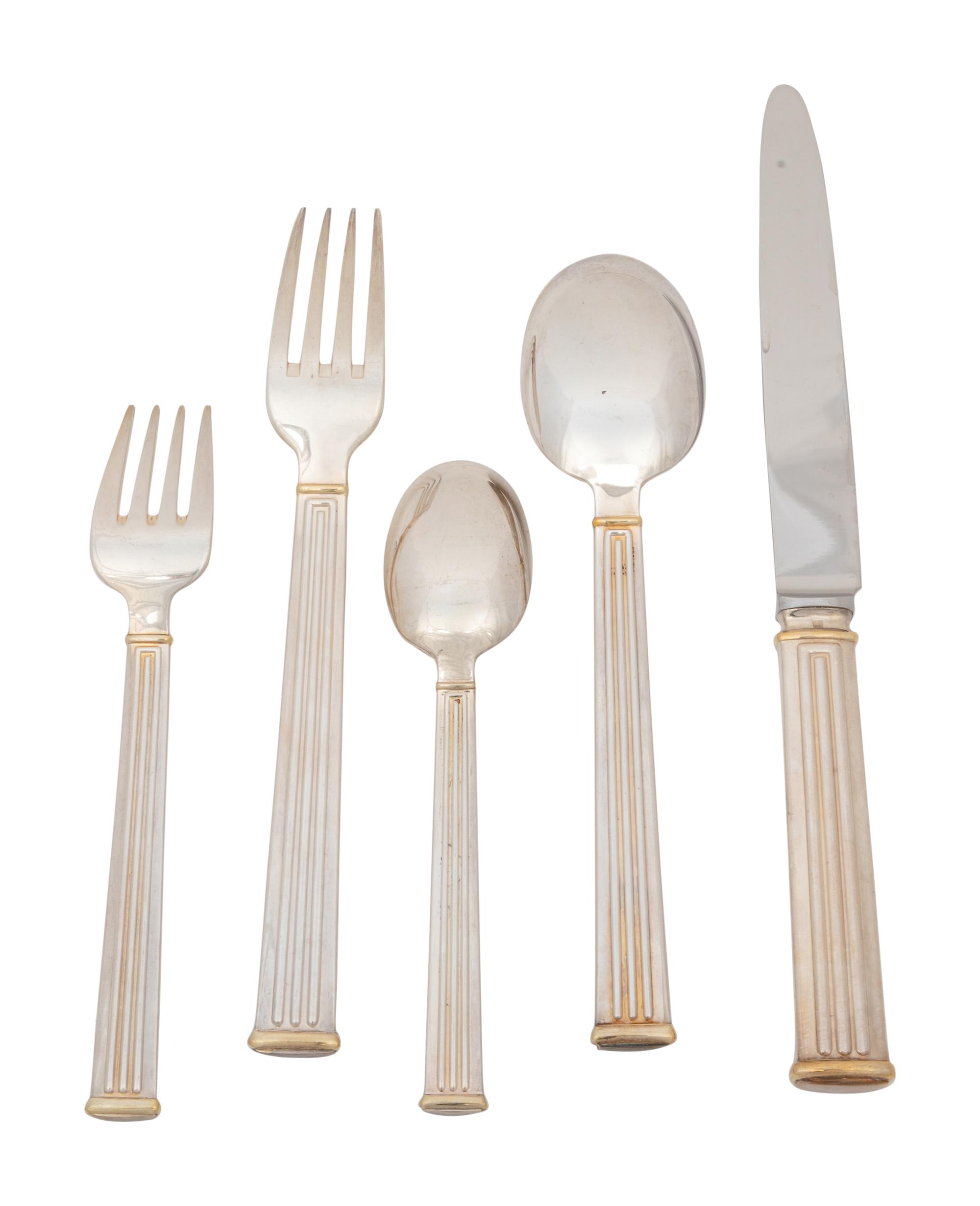 A Christofle Flatware Service for Eight