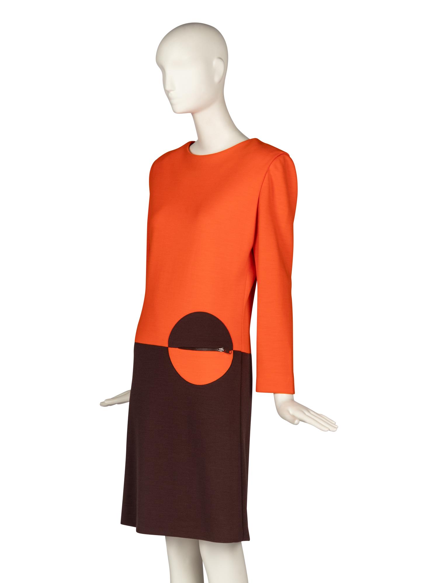 Pierre Cardin Haute Couture Knit Dress