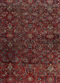 A Feraghan Sarouk Wool Rug