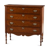 Two Late Federal Chests of Drawers