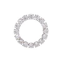 RAYMOND YARD, DIAMOND CIRCLE BROOCH