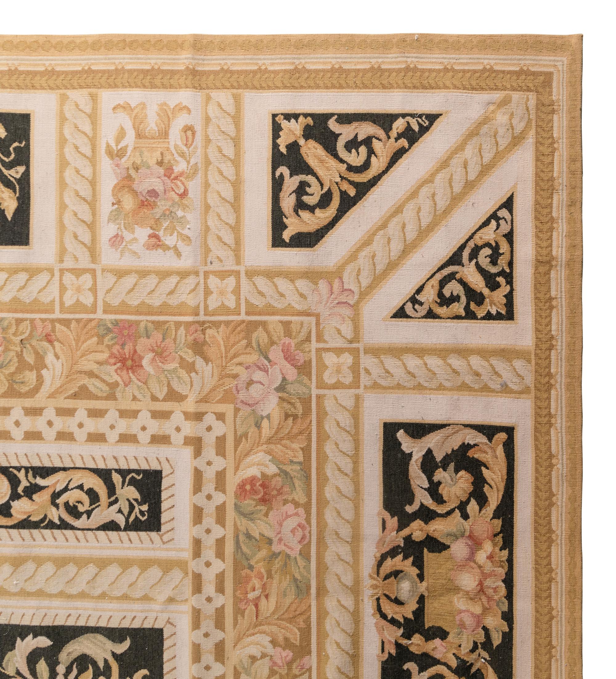 An Aubusson Style Carpet