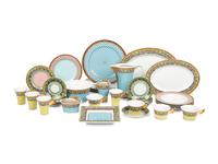 A Versace Russian Dream Porcelain Dinner Service