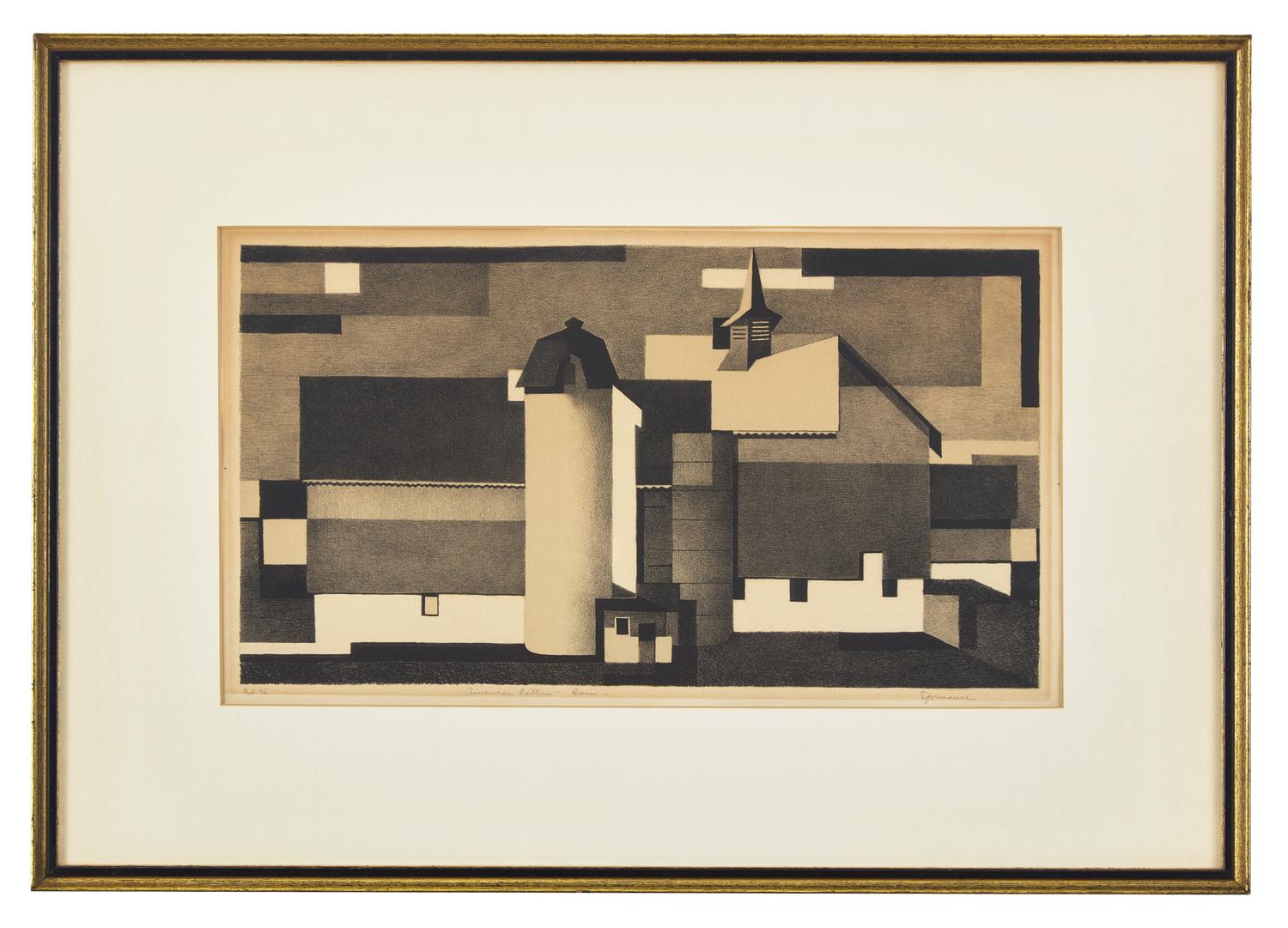 American Pattern - Barn , 1940