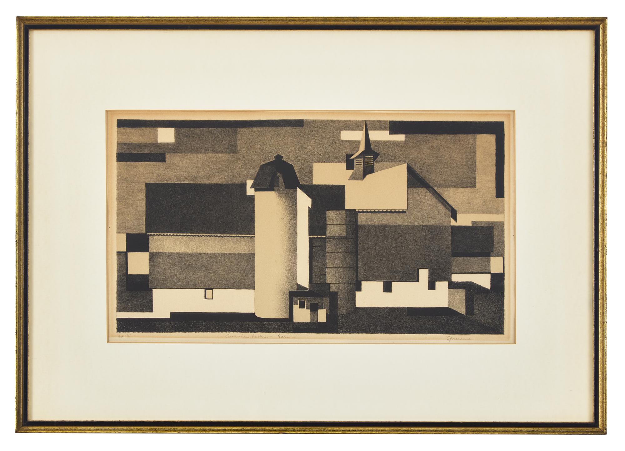 American Pattern - Barn , 1940