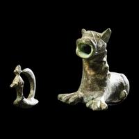 Two Near Eastern Bronze Animals