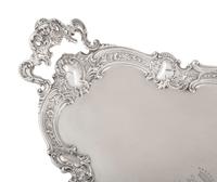 A German Rococo Style Silver Tray