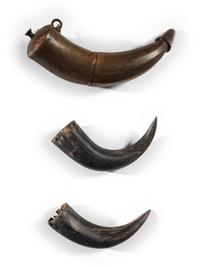 Mi'kmaq Decorated Powder Horn, PLUS