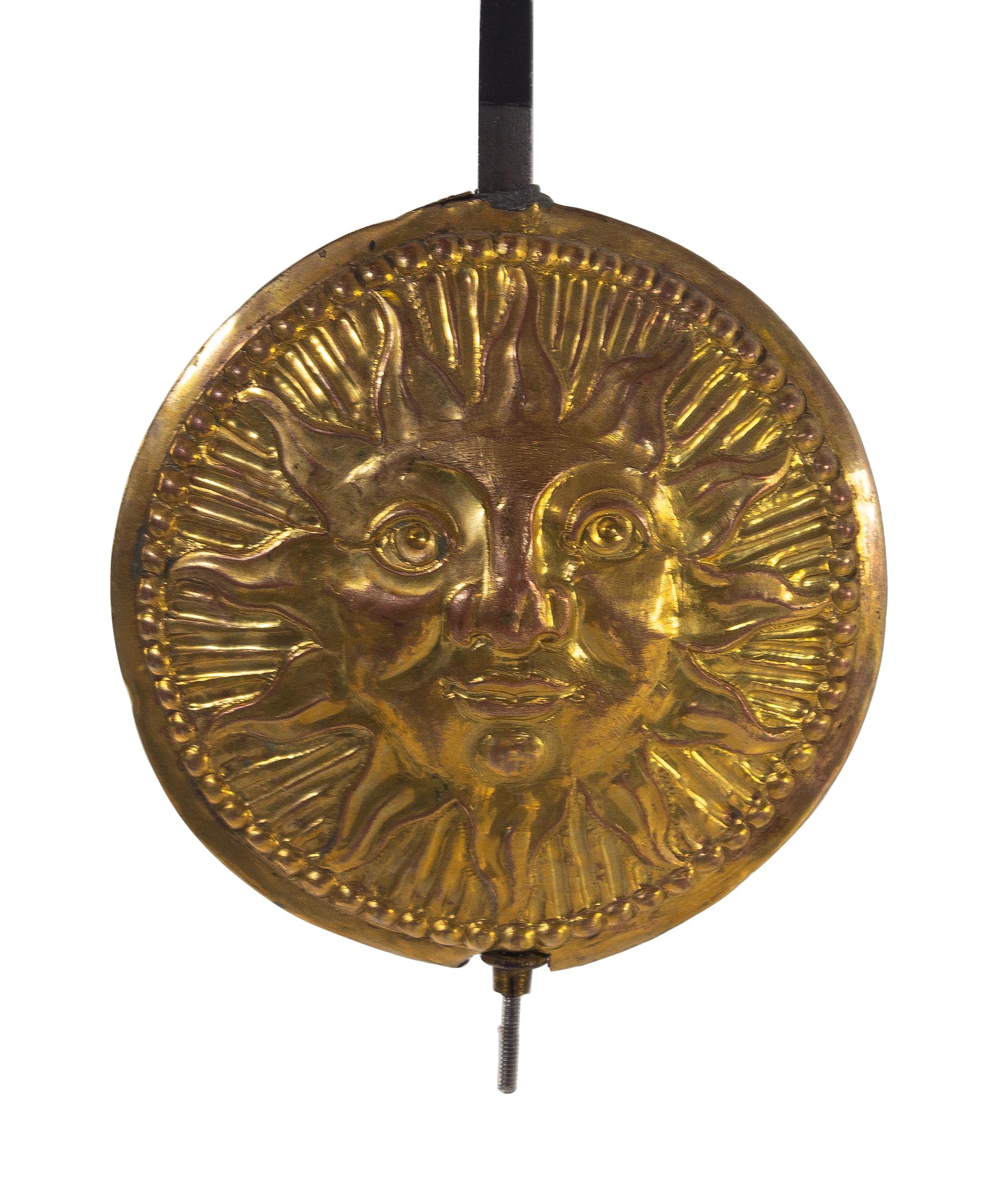 A German Parcel Ebonized Parquetry Case Clock