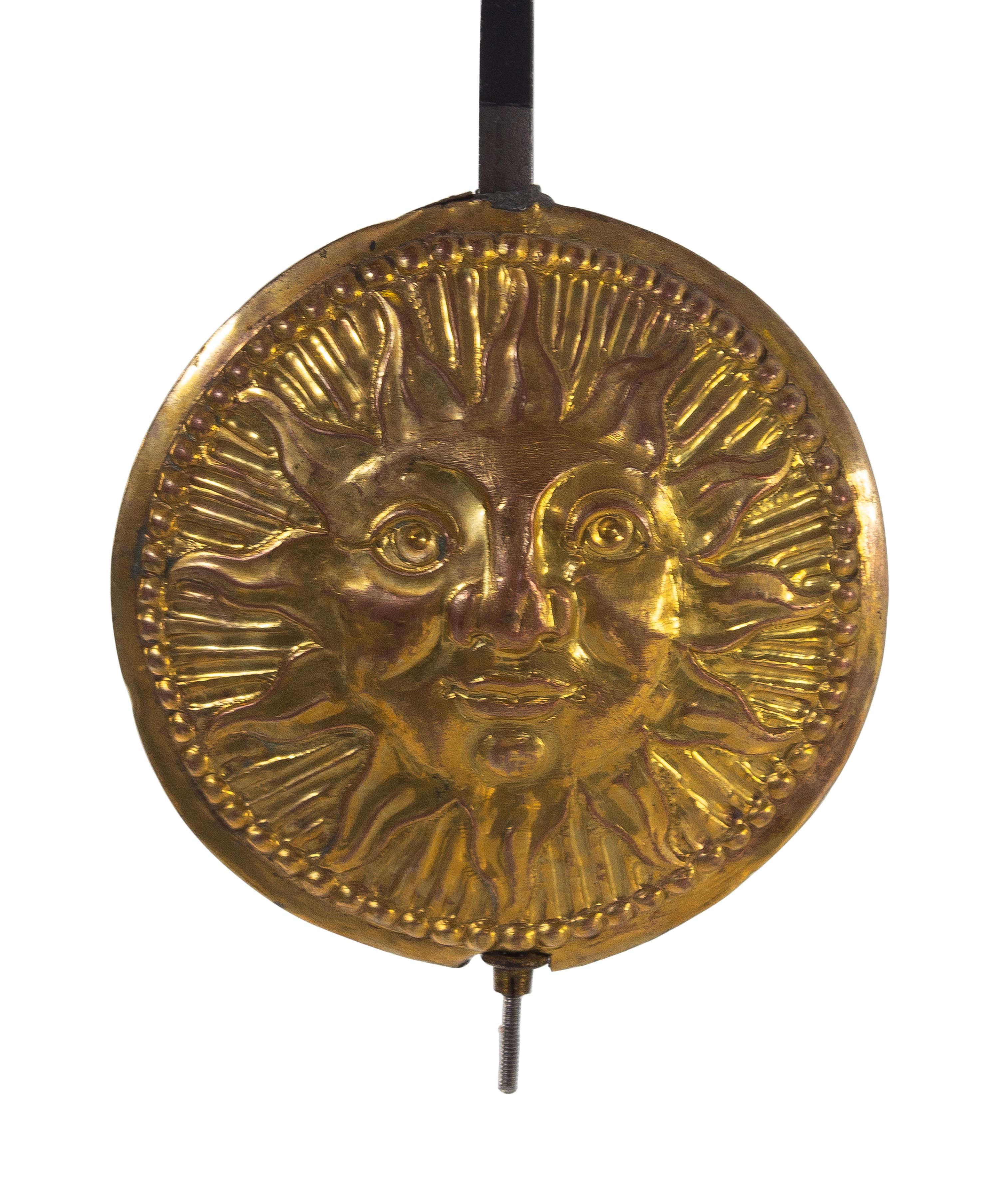 A German Parcel Ebonized Parquetry Case Clock