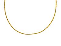 HIGH KARAT YELLOW GOLD NECKLACE