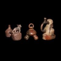 Three Pre-Columbian Terracotta Vessels